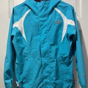 The North Face Gorls 14/16 windbreaker waterproof rain jacket